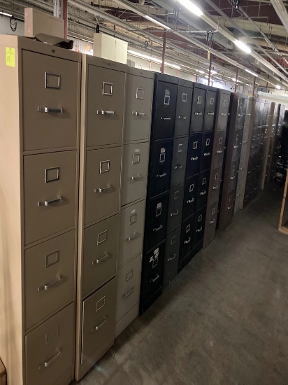 Hon 4 drawers file cabinets