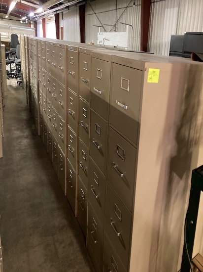 Hon 4 drawers file cabinets