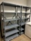 Metal shelving
