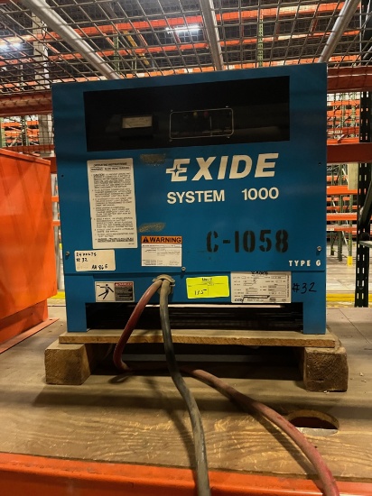 EXIDE SYSTEM 1OOO 24V Battery Charger