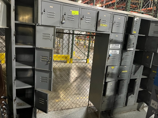Employee Lockers 34 Total Doors