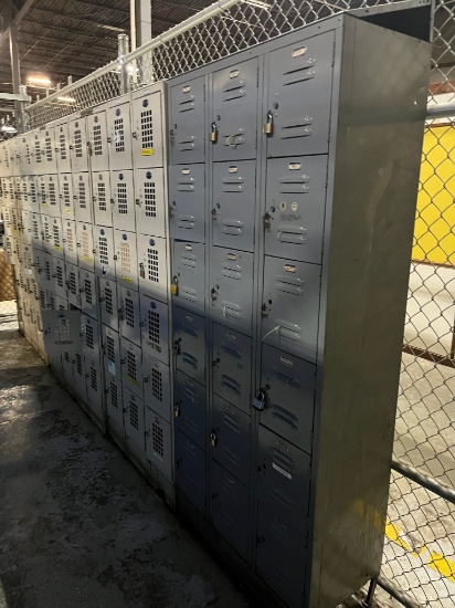 Employee Lockers 90 Total Doors