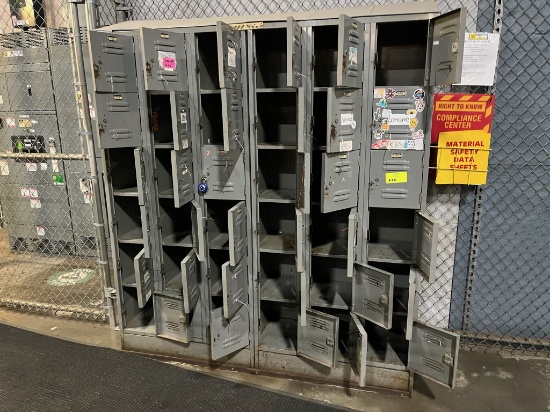 Employee Lockers 36 Total Doors