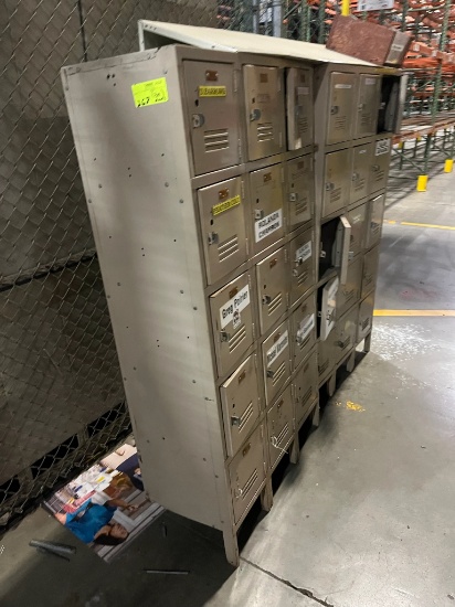 Employee Lockers 30 Total Doors