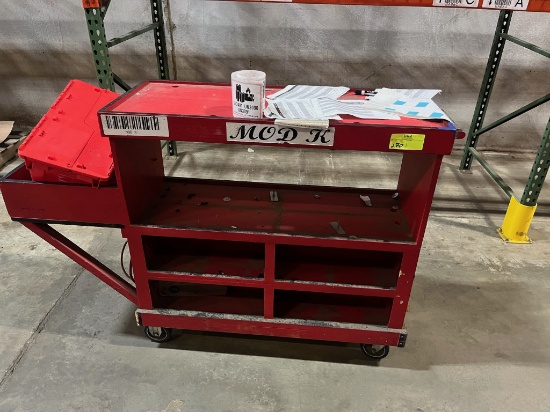 Metal Workstation Cart