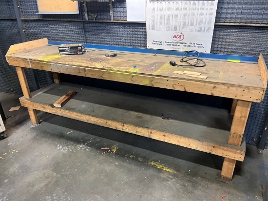Wood Shop Table