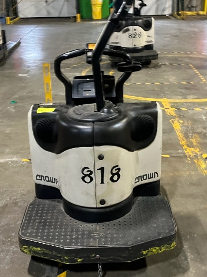 Crown Walkie Rider Electric Pallet Jack