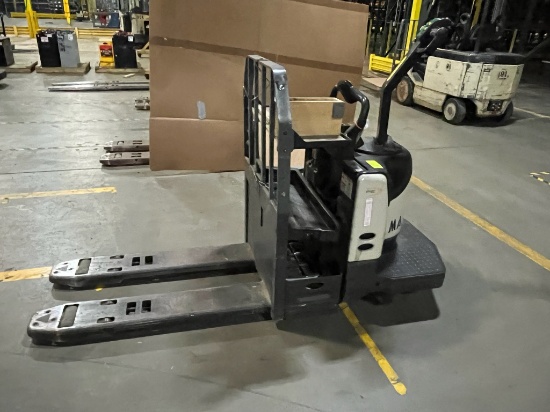 Crown Walkie Rider Electric Pallet Jack PE 4500 Series