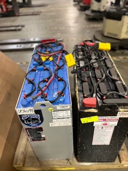 2qty 36v Forklift Batteries
