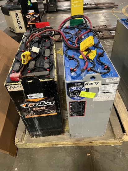 2qty 36v Forklift Batteries