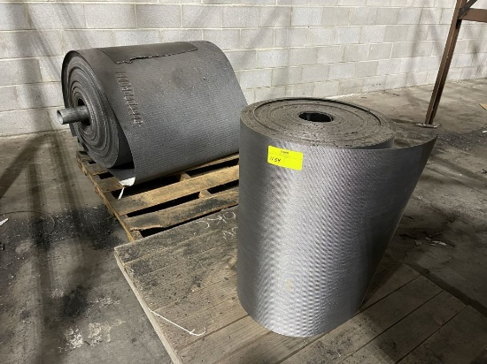Lot of 2 Industrial Conveyor Belts