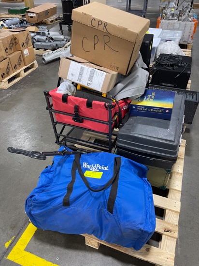 First aid and CPR training material