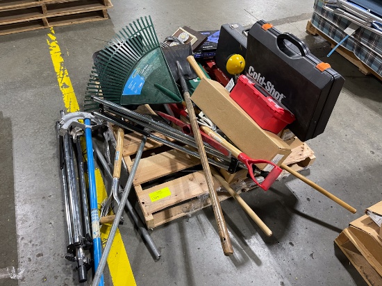 General, pipe cleaning kit and assorted tools