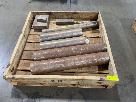 1374 lbs assorted steel