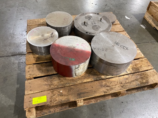 1426 lbs assorted steel