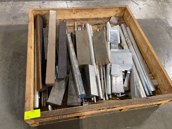 834 lbs assorted steel and aluminum