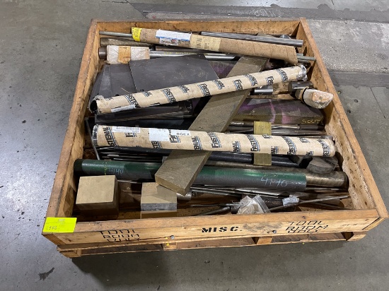 1222 lbs assorted steel and bronze