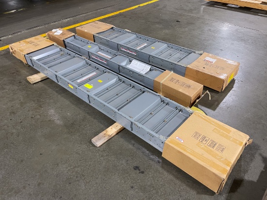 Square D bus rails lot of 3