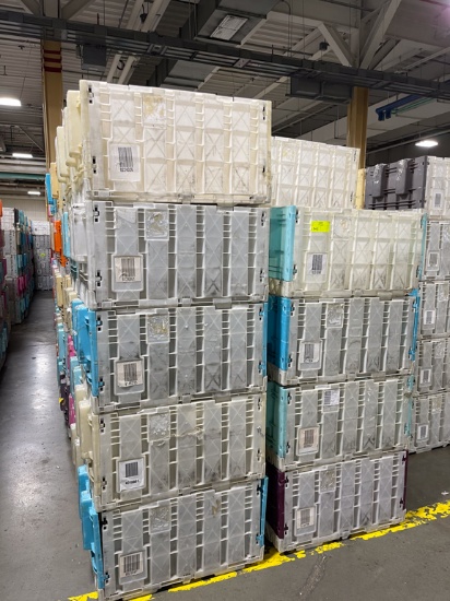Heavy Duty Plastic totes, lot of 350pcs