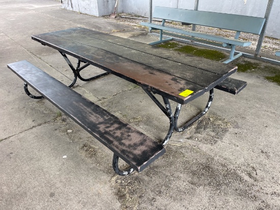 Picnic Table 8' metal