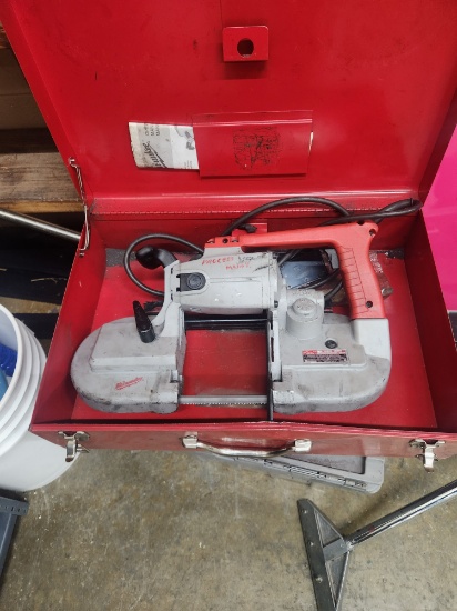 Milwaukee hand held band saw