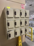 Edsal Storage Lockers, 12 9x11