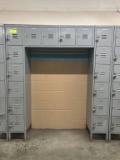 16 holes employee lockers