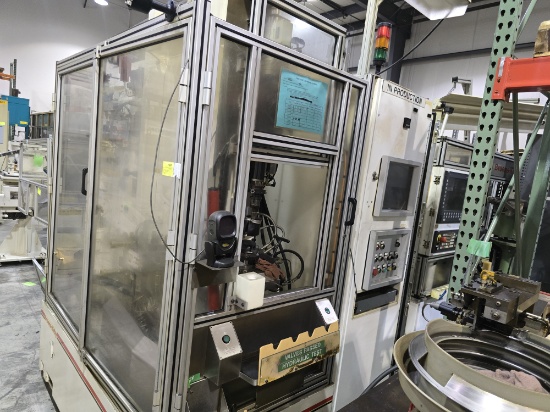 Broens-Kirby Audit Test Stand with Hydraulic Power and Control System
