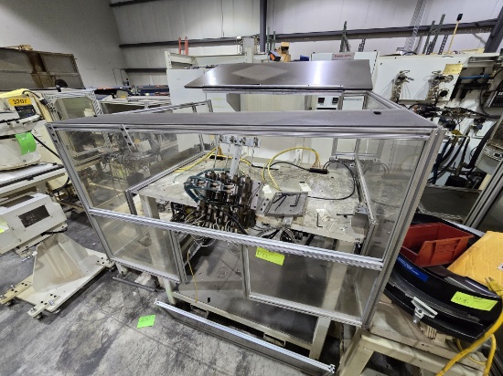 Pneumatic Part Insertion / Assembly Cell with Safety Enclosure