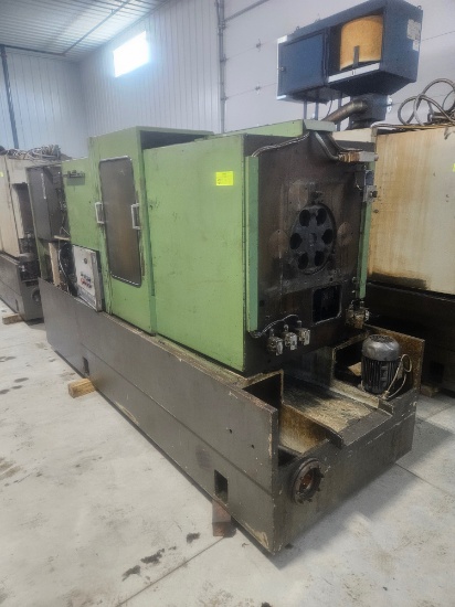 Index MS25E Automatic Screw Machine with Scrap Conveyor & Spindle