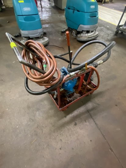 Oil Pump on Cart