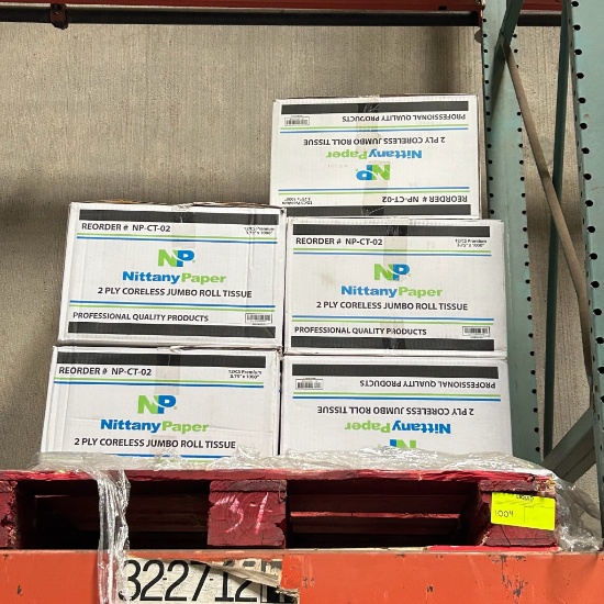 Lot of appx. 10 boxes Roll tissue