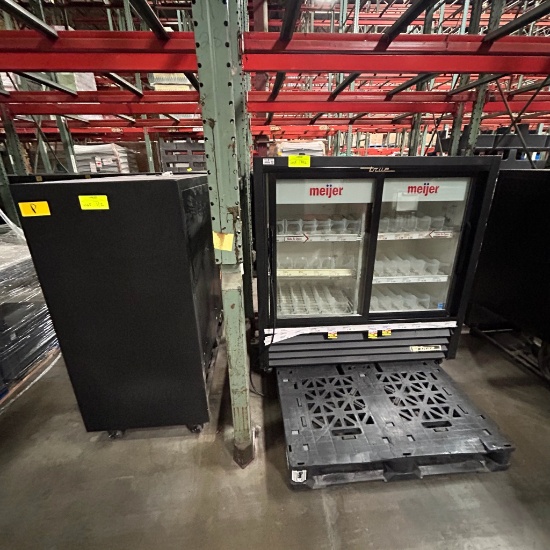 True sliding door beverage coolers