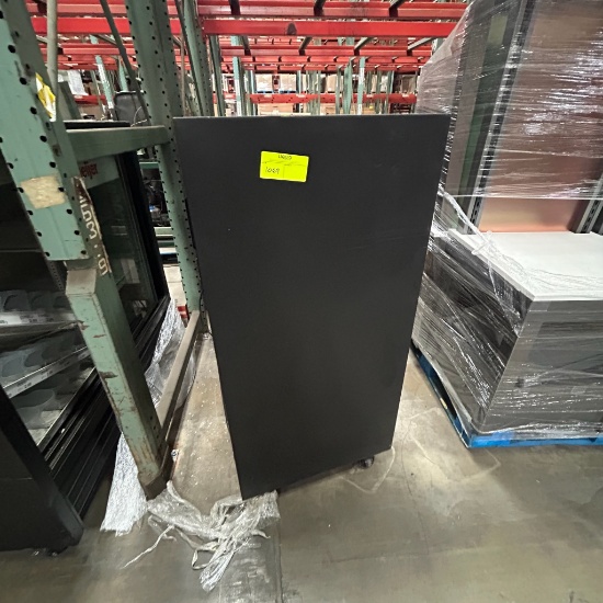 True sliding door beverage cooler