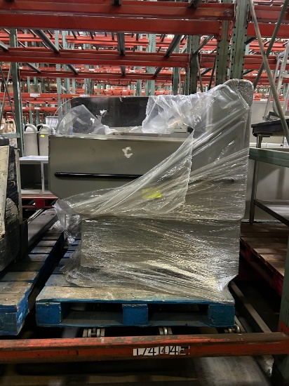 Heatcraft open cooler and Hobart wrapper