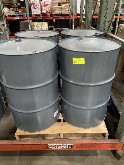Metal 55 gallon Drums