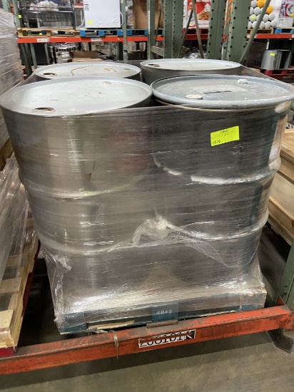 Metal 55 gallon Drums