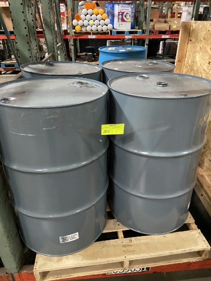 Metal 55 gallon Drums