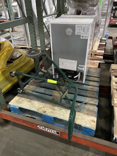 Harper  Cylinder Hand Truck & small refrigerator