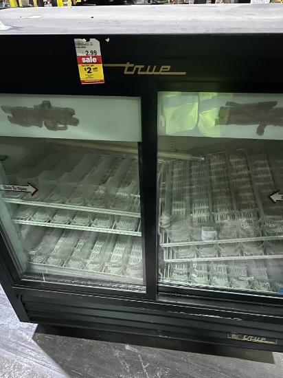 True sliding door coolers
