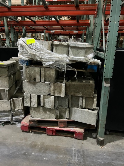 Pallet Of Cinder Blocks