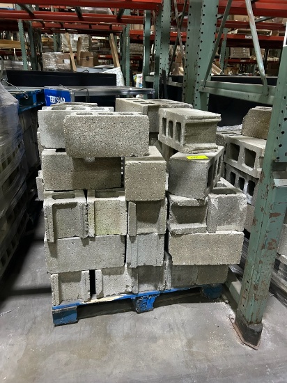 Pallet Of Cinder Blocks