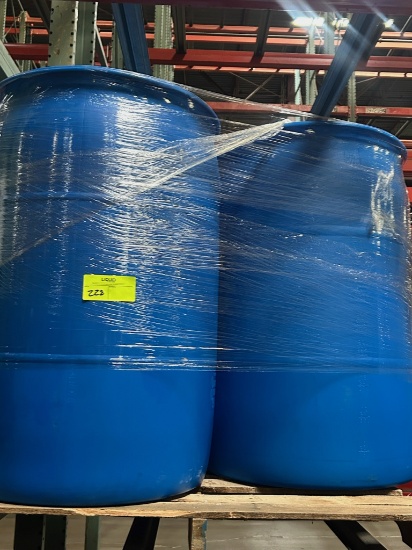 55 Gallon Plastic Barrels