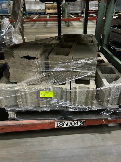 Pallet of Cinder Blocks