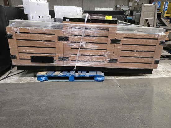 Hussman 3 bin open top cooler