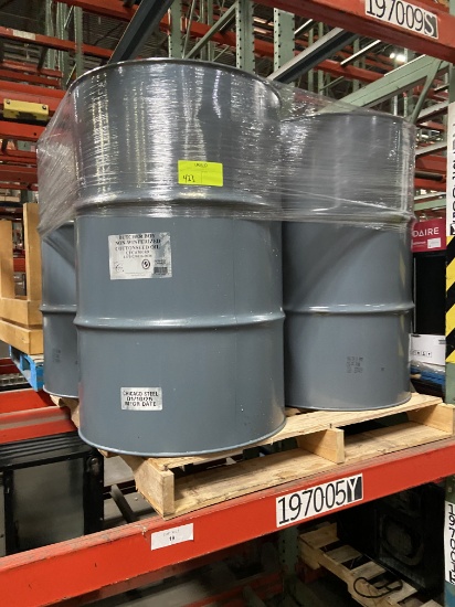 Metal 55 gallon Drums