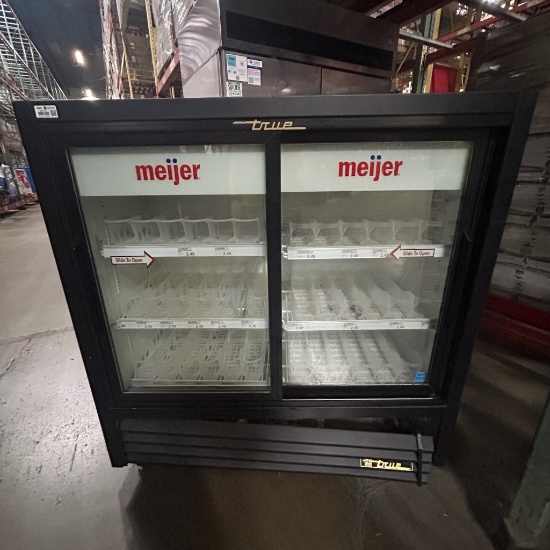 True sliding door cooler