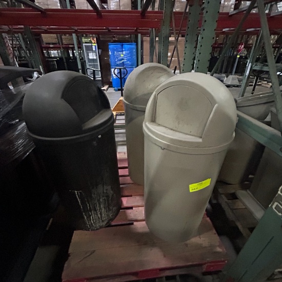 Trash cans