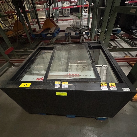 True sliding door cooler