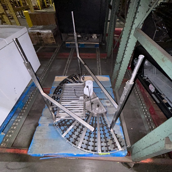 Half-circle conveyor table Mettler-Toledo